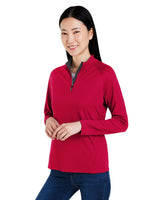 CORE365 Ladies' Origin Performance Pique Quarter-Zip CORE365