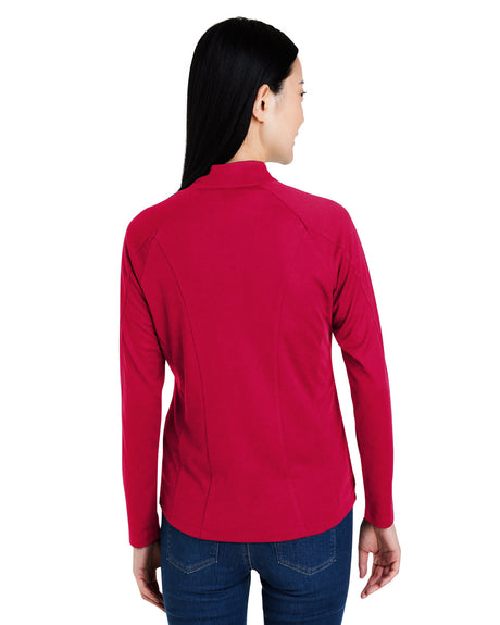 CORE365 Ladies' Origin Performance Pique Quarter-Zip CORE365