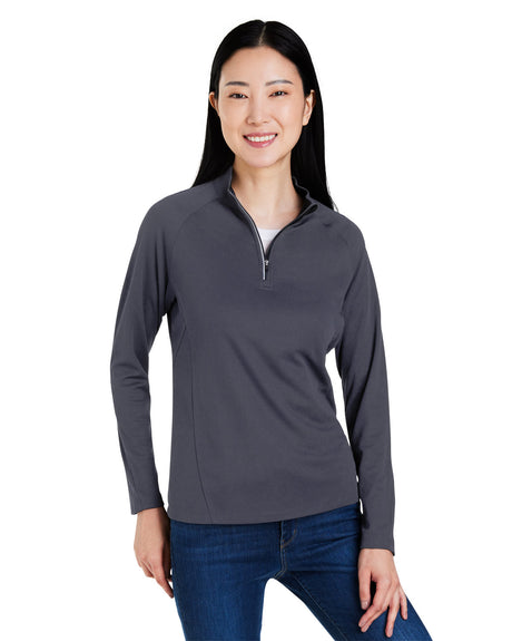CORE365 Ladies' Origin Performance Pique Quarter-Zip CORE365