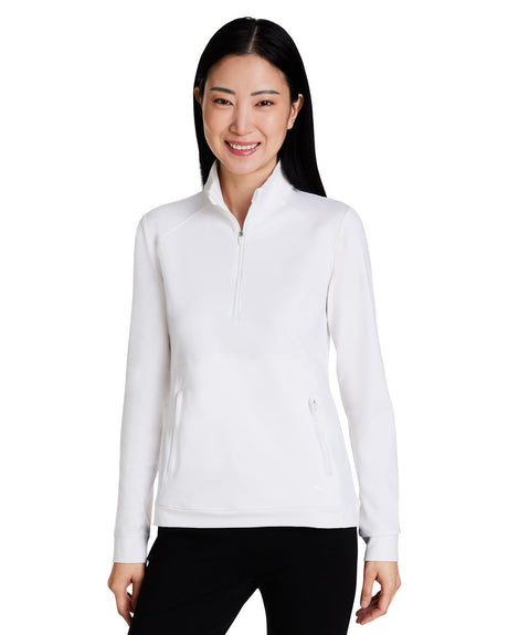 Puma Golf Ladies' Cloudspun Rockaway Quarter-Zip Puma
