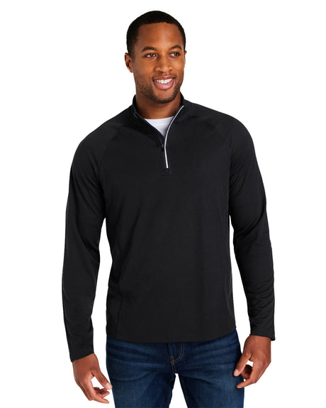 CORE365 Men's Origin Performance Pique Quarter-Zip CORE365