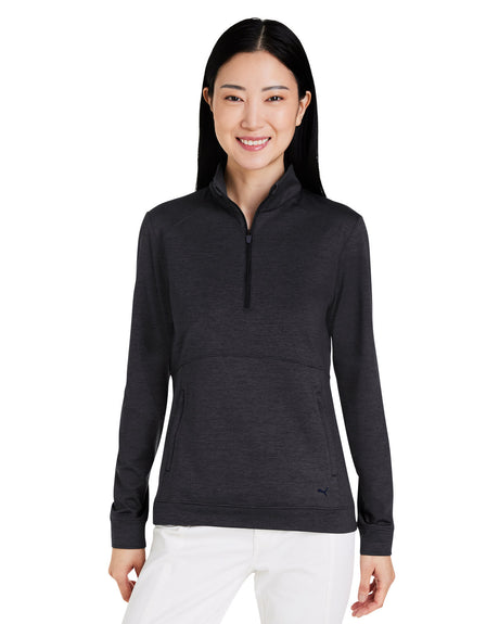 Puma Golf Ladies' Cloudspun Rockaway Quarter-Zip Puma