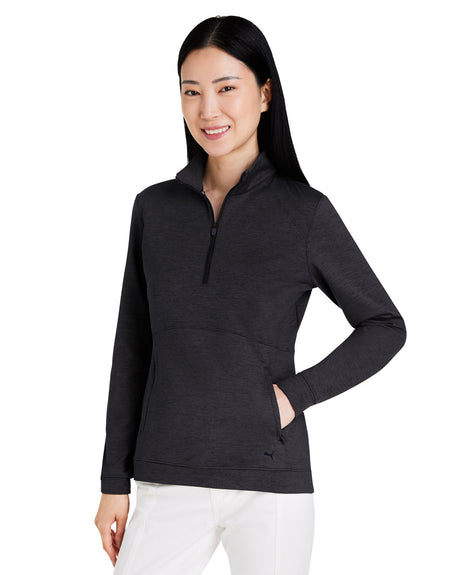 Puma Golf Ladies' Cloudspun Rockaway Quarter-Zip Puma