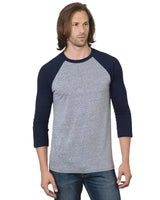 Bayside Unisex 4.2 oz., Triblend 3/4-Sleeve Raglan T-Shirt Bayside