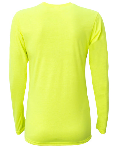 A4 Women's Softek Long Sleeve Tee
