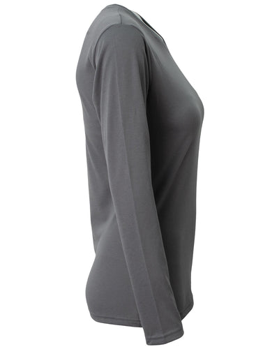 A4 Women's Softek Long Sleeve Tee