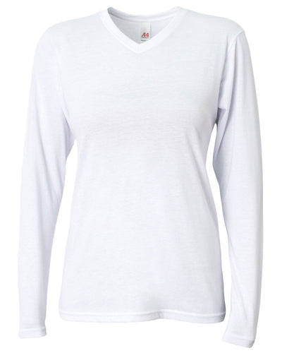 A4 Women's Softek Long Sleeve Tee