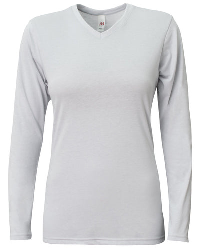 A4 Women's Softek Long Sleeve Tee