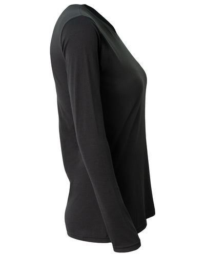 A4 Women's Softek Long Sleeve Tee