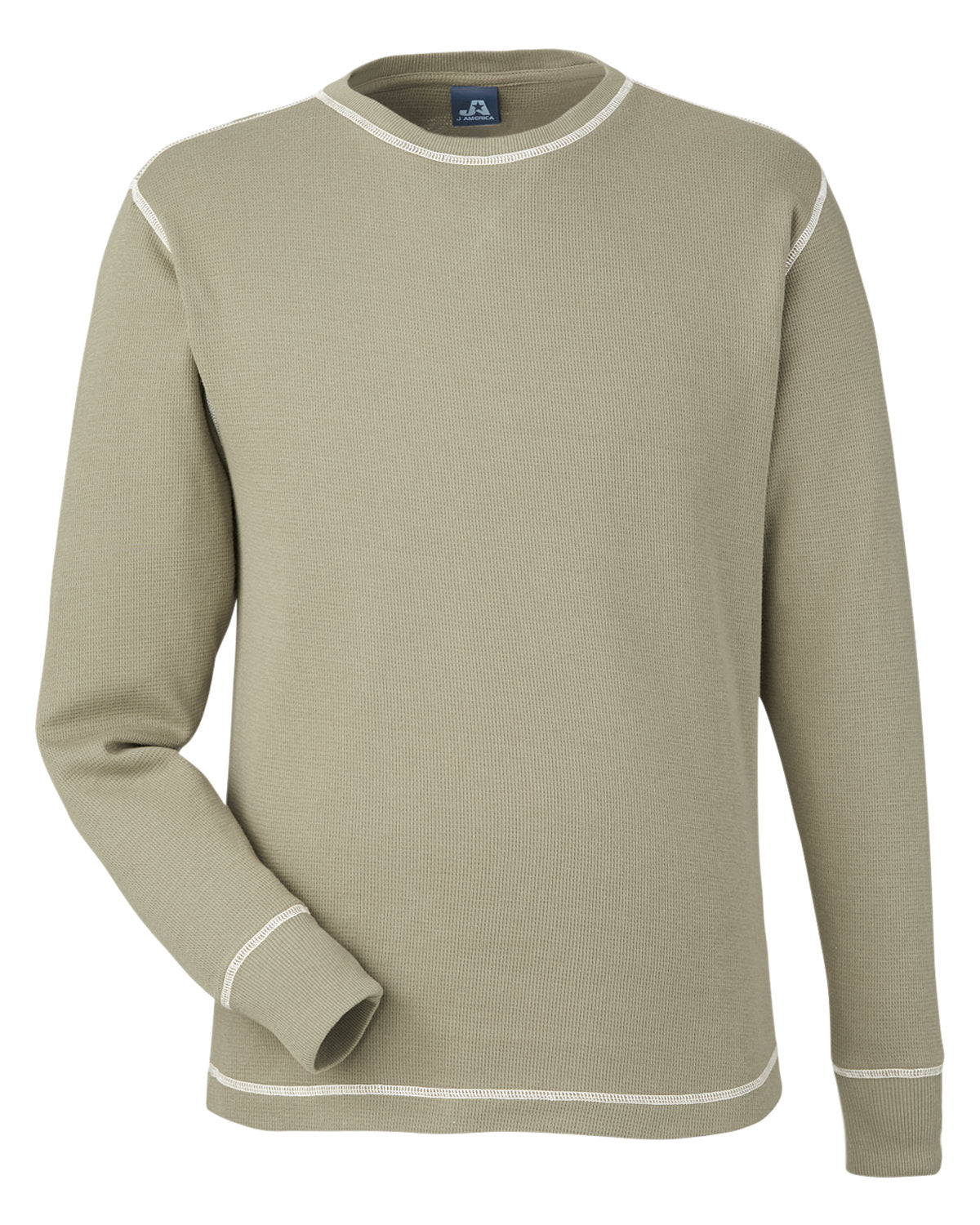 J. America Men's Vintage Thermal Long Sleeve T-Shirt J. America