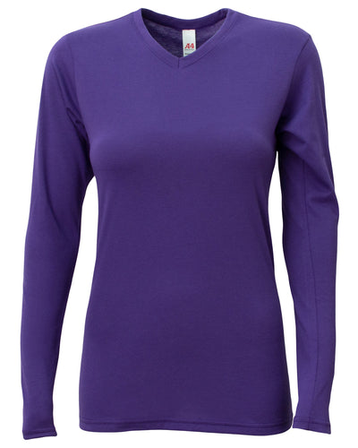 A4 Women's Softek Long Sleeve Tee
