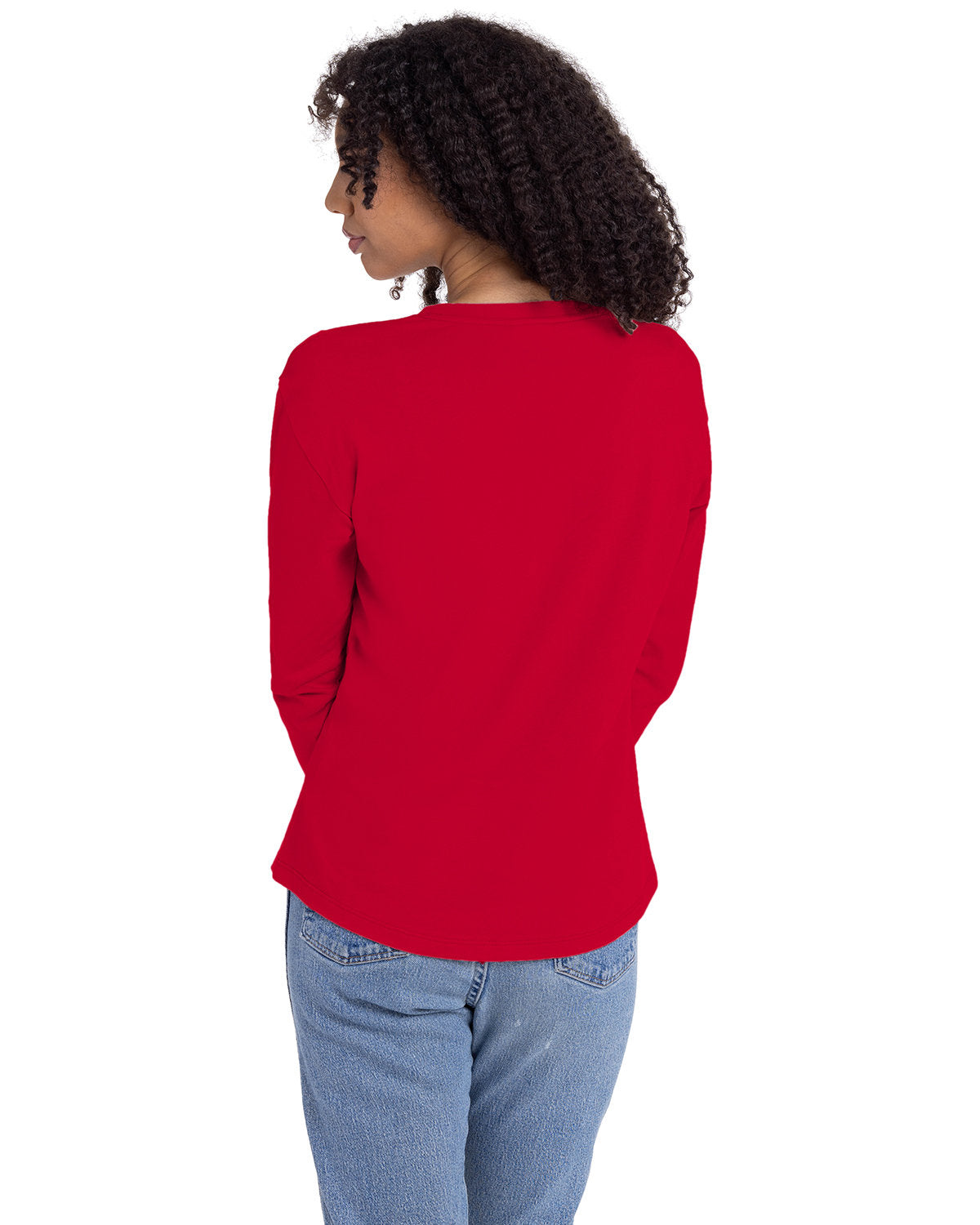 Next Level Women's Cotton Relaxed Long Sleeve T-Shirt Next Level