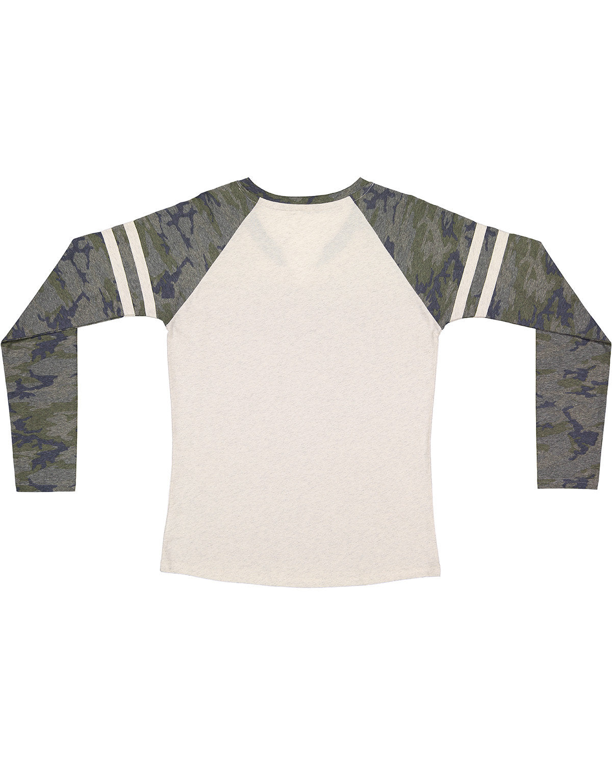 LAT Women's Fine Jersey Mash Up Long Sleeve T-Shirt LAT