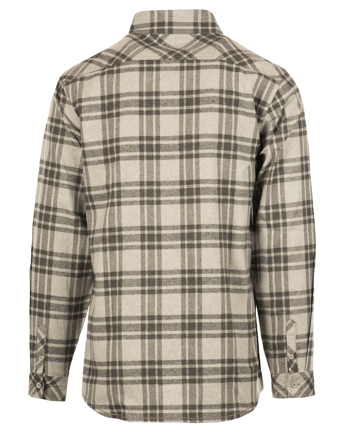 Burnside Men's Open Pocket Long Sleeve Flannel Shirt Mens Apparel Shirts & Tops