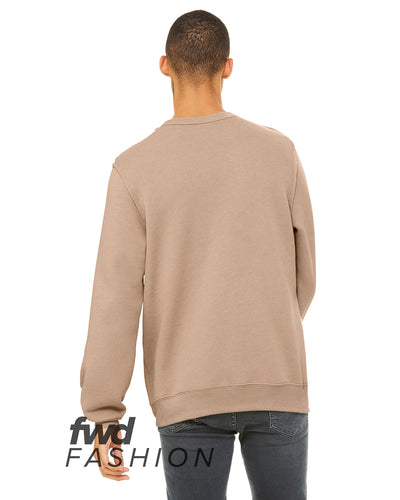 Bella + Canvas FWD Fashion Unisex Raw Seam Crewneck Pullover