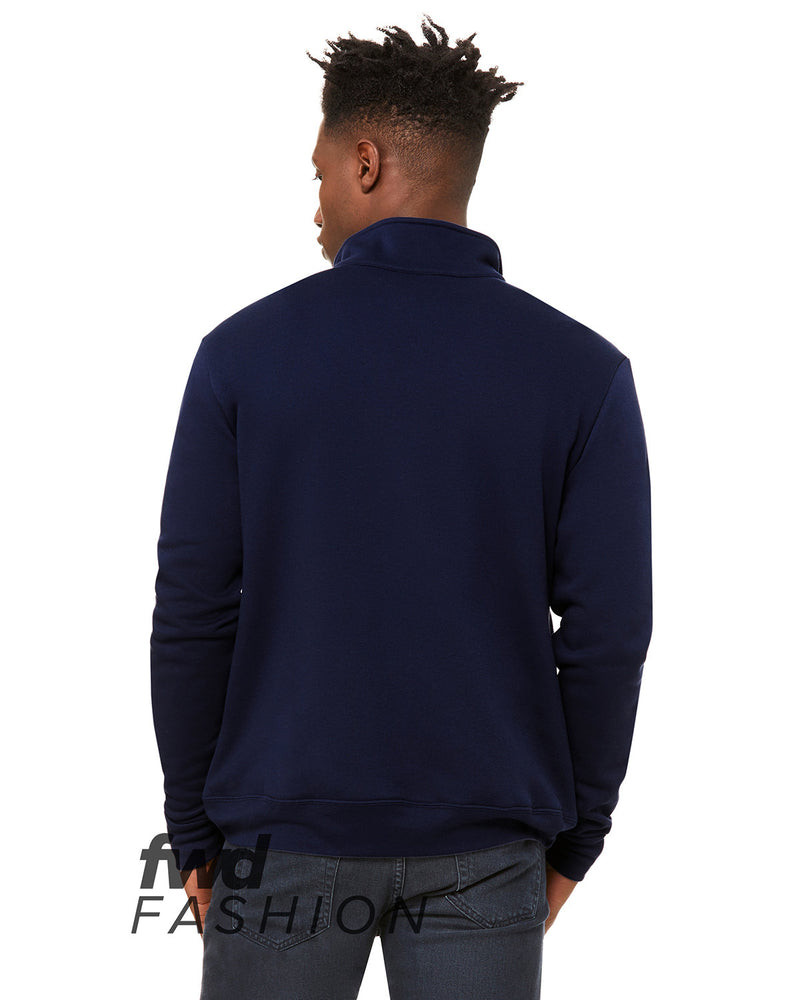 Bella + Canvas FWD Fashion Unisex Quarter Zip Pullover Fleece