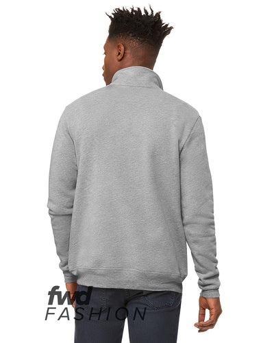 Bella + Canvas FWD Fashion Unisex Quarter Zip Pullover Fleece