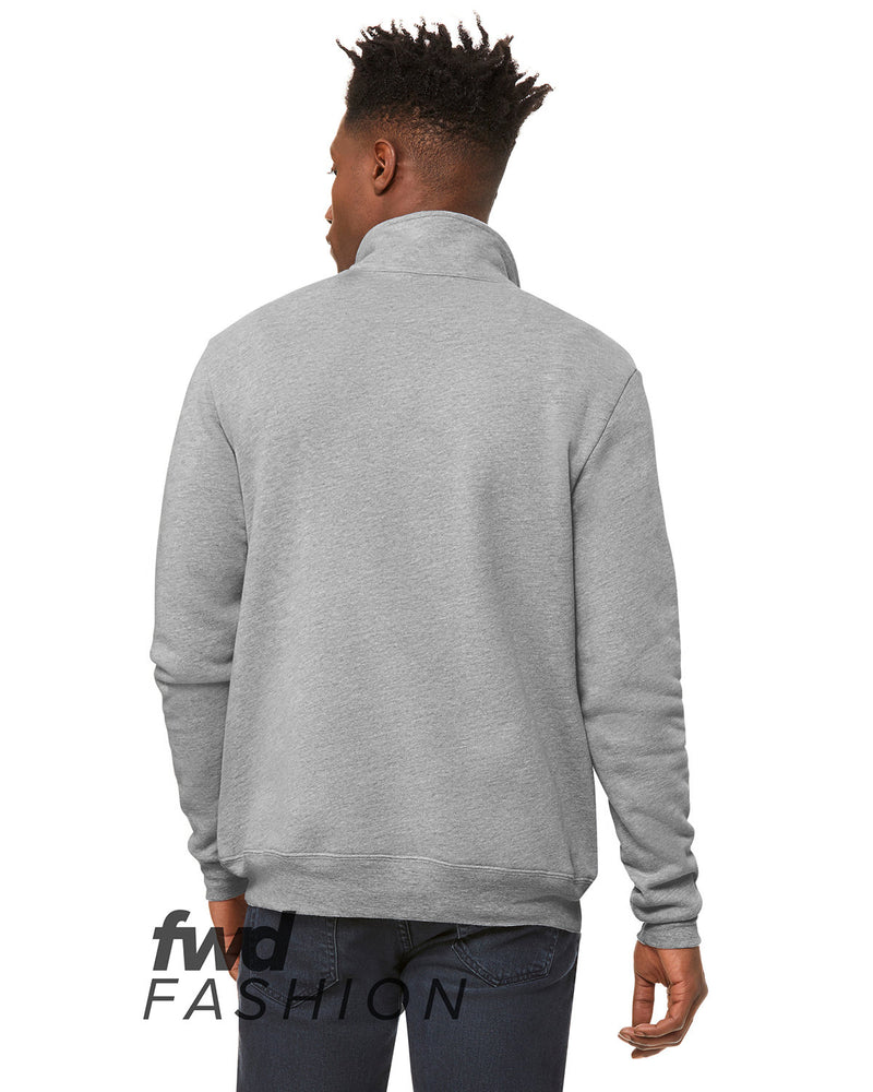 Bella + Canvas FWD Fashion Unisex Quarter Zip Pullover Fleece