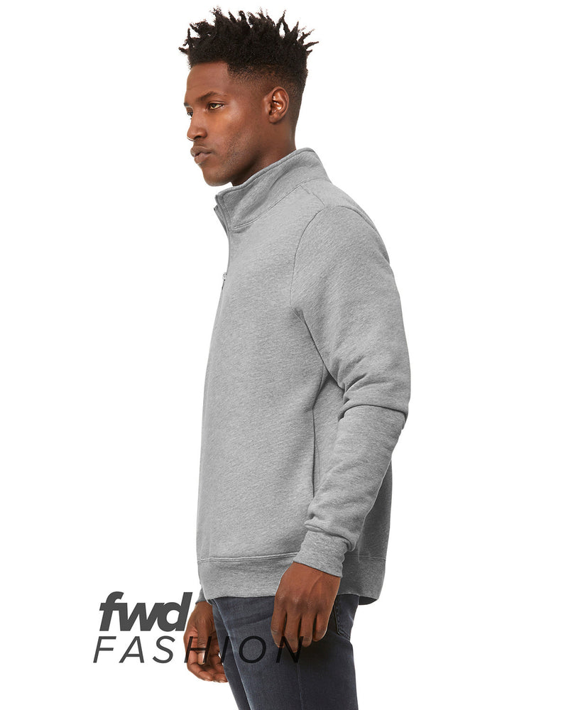 Bella + Canvas FWD Fashion Unisex Quarter Zip Pullover Fleece
