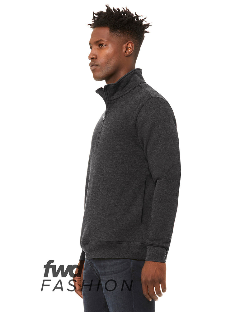 Bella + Canvas FWD Fashion Unisex Quarter Zip Pullover Fleece