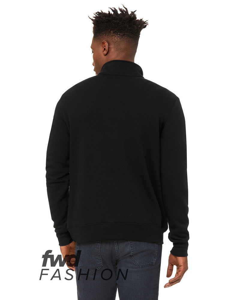 Bella + Canvas FWD Fashion Unisex Quarter Zip Pullover Fleece