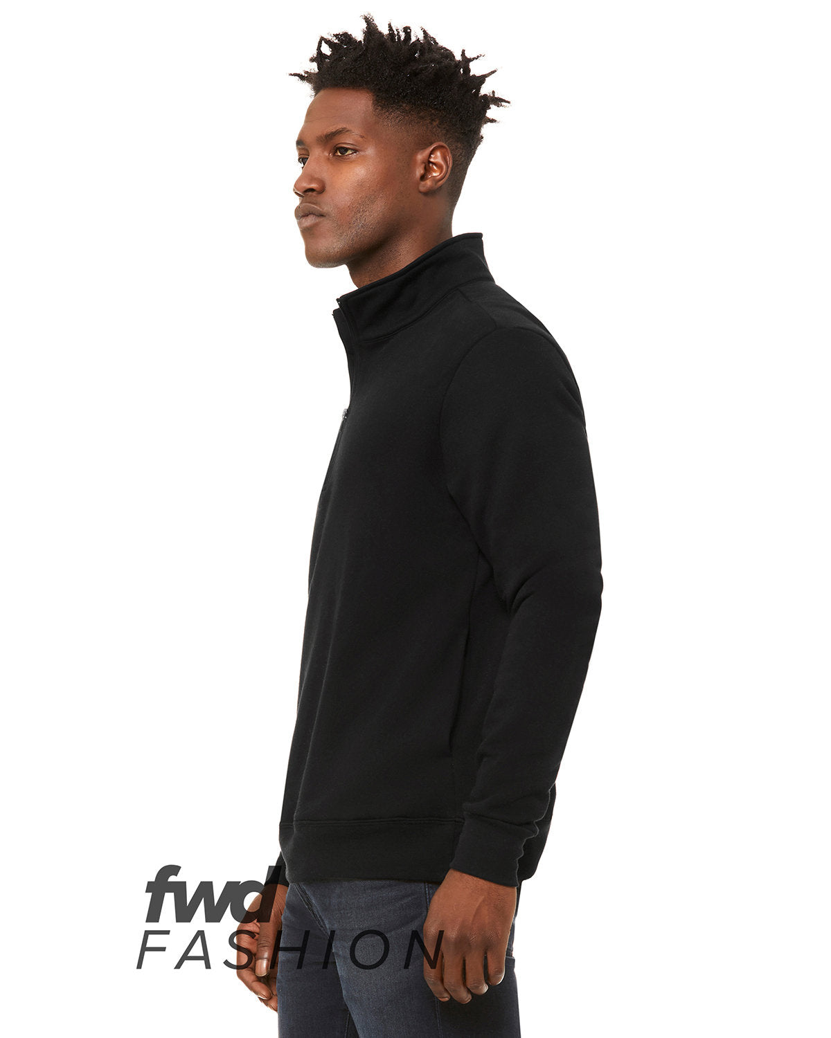 BELLA + CANVAS FWD Fashion Unisex Quarter Zip Pullover Fleece