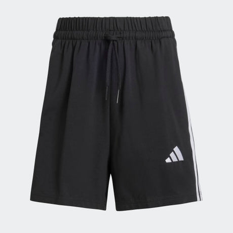 adidas Women's Essentials 3-Stripes Cotton Shorts Womens Apparel Shorts