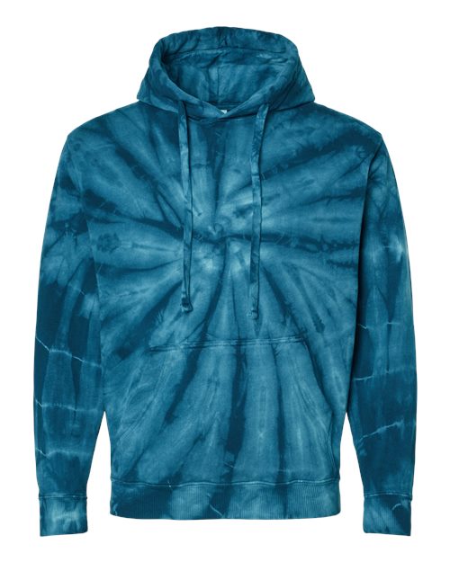 Dyenomite Men's Cyclone Hooded Tye-Dye Sweatshirt Dyenomite