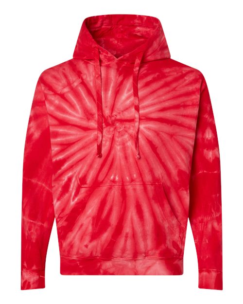 Dyenomite Men's Cyclone Hooded Tye-Dye Sweatshirt Dyenomite