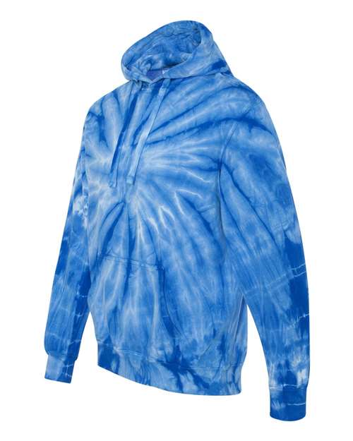 Dyenomite Men's Cyclone Hooded Tye-Dye Sweatshirt Dyenomite