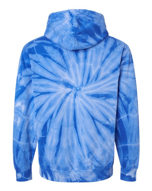 Dyenomite Men's Cyclone Hooded Tye-Dye Sweatshirt Dyenomite