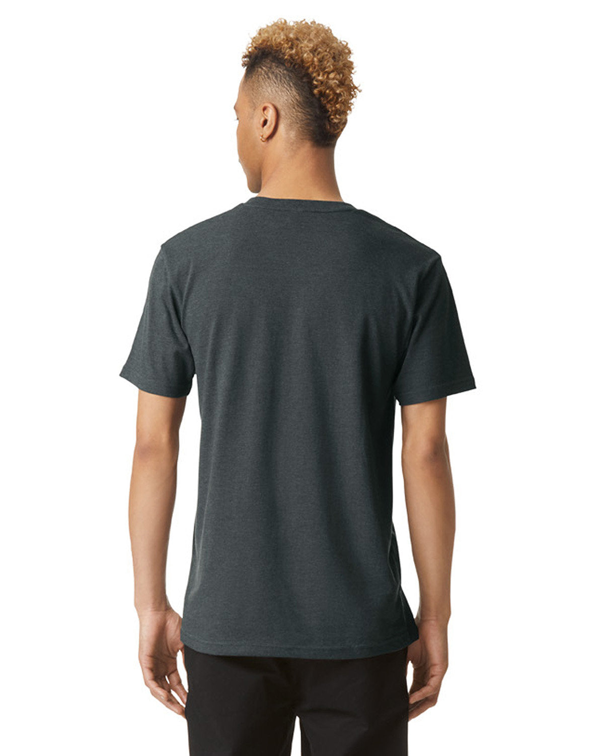American Apparel Men's CVC Henley T-Shirt American Apparel