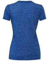 BELLA + CANVAS Ladies' Jersey Short-Sleeve Deep V-Neck T-Shirt Womens Apparel Shirts & Tops