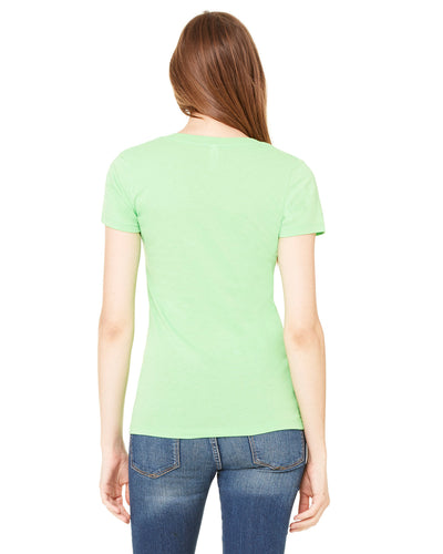 Bella + Canvas Ladies' Jersey Short-Sleeve Deep V-Neck T-Shirt