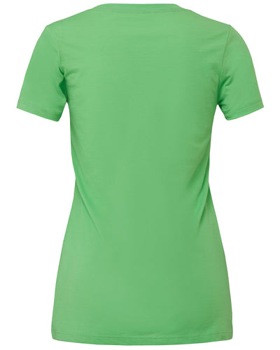 Bella + Canvas Ladies' Jersey Short-Sleeve Deep V-Neck T-Shirt