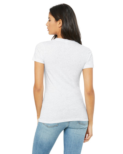 Bella + Canvas Ladies' Jersey Short-Sleeve Deep V-Neck T-Shirt