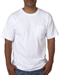 Bayside Adult Short-Sleeve T-Shirt with Pocket Bayside