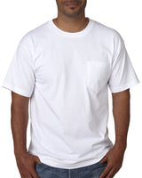 Bayside Adult Short-Sleeve T-Shirt with Pocket Bayside