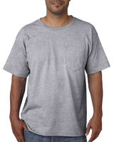 Bayside Adult Short-Sleeve T-Shirt with Pocket Bayside