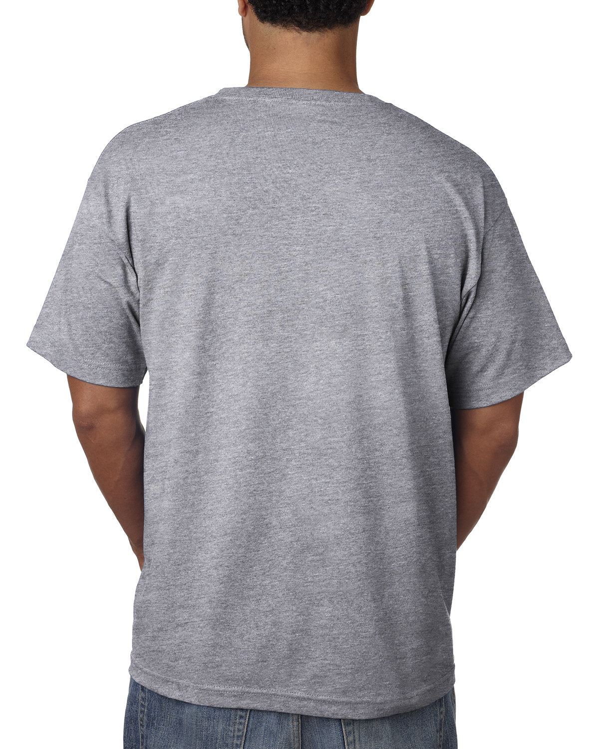 Bayside Adult Short-Sleeve T-Shirt with Pocket Bayside