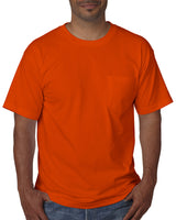 Bayside Adult Short-Sleeve T-Shirt with Pocket Bayside