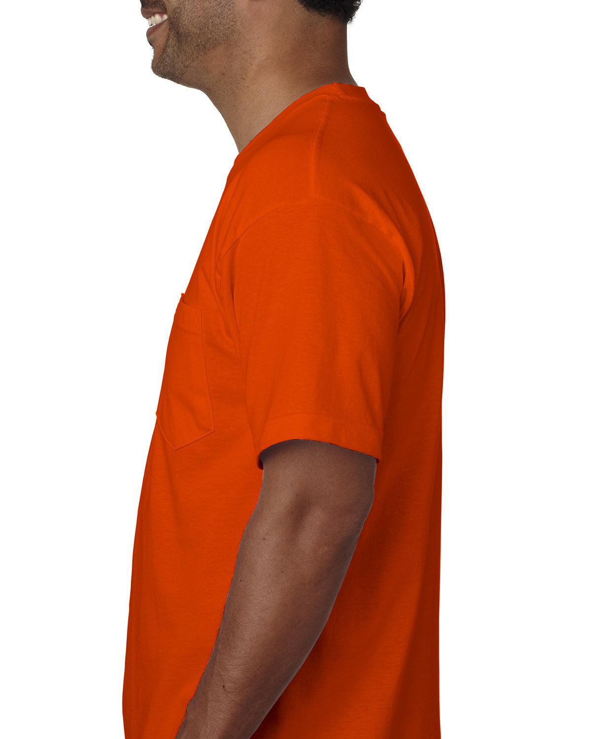 Bayside Adult Short-Sleeve T-Shirt with Pocket Bayside