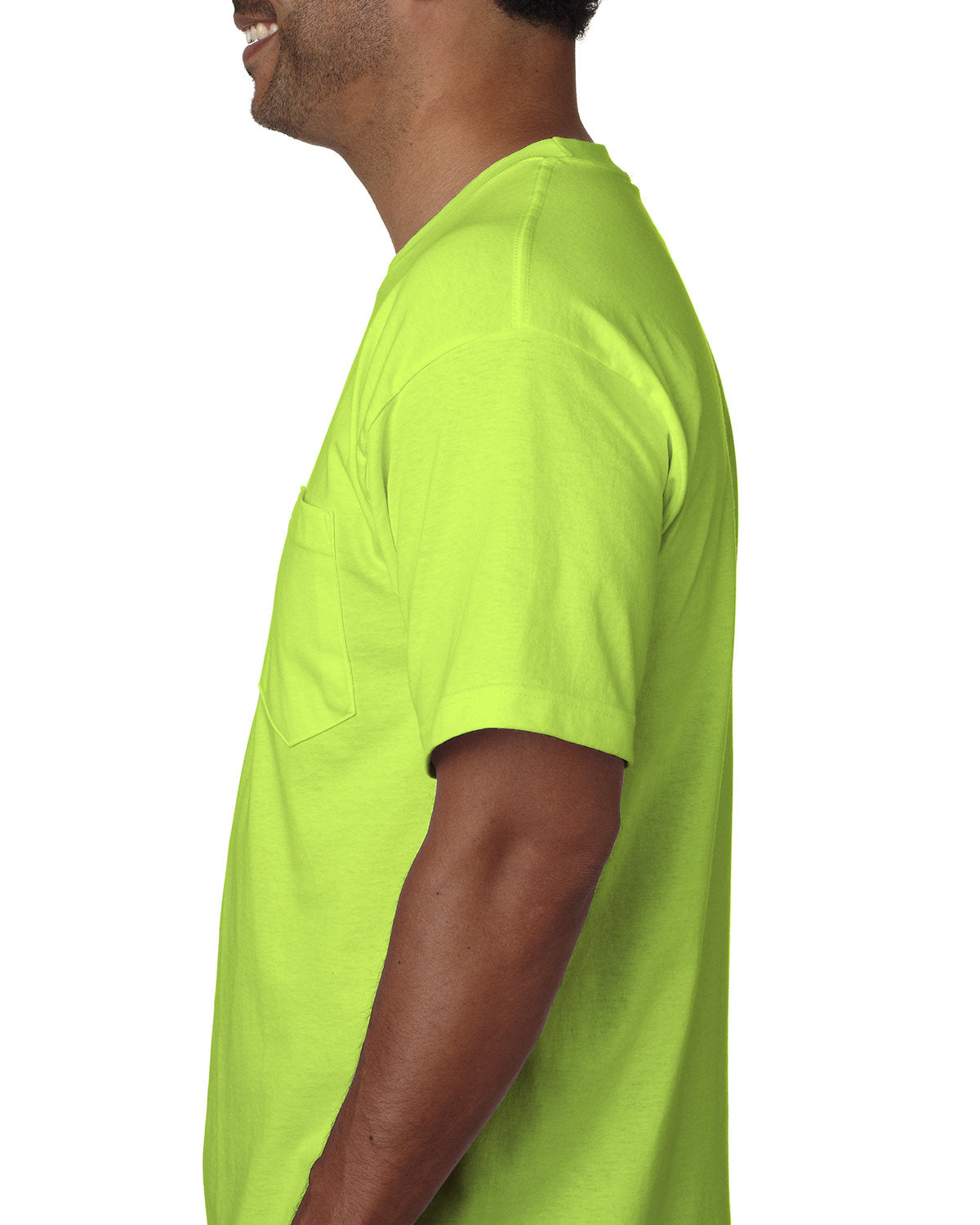 Bayside Adult Short-Sleeve T-Shirt with Pocket Bayside