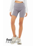 BELLA + CANVAS Women's High Waist Biker Short