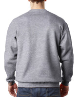 Bayside Men's Heavyweight Crewneck Sweatshirt Bayside