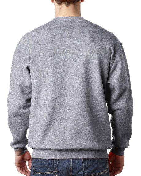 Bayside Men's Heavyweight Crewneck Sweatshirt Bayside