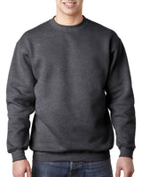 Bayside Men's Heavyweight Crewneck Sweatshirt Bayside