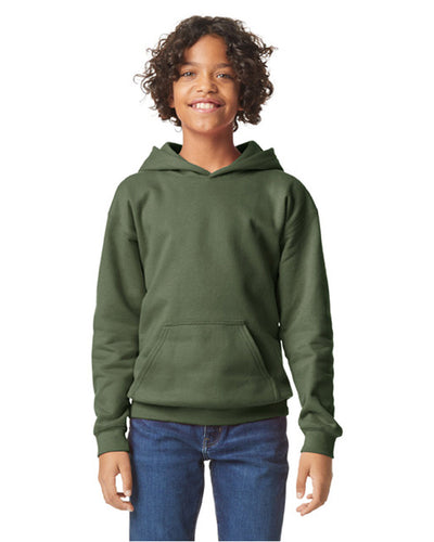 Gildan Youth Softstyle Fleece Hooded Sweatshirt