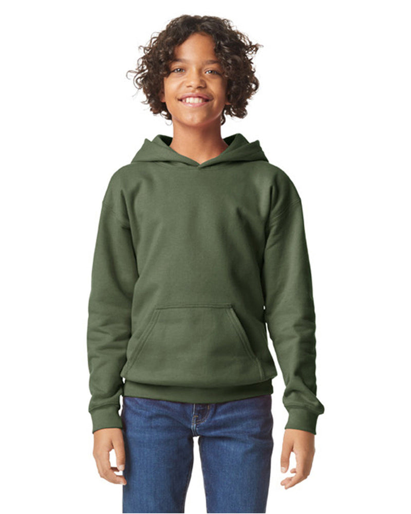 Gildan Youth Softstyle Fleece Hooded Sweatshirt