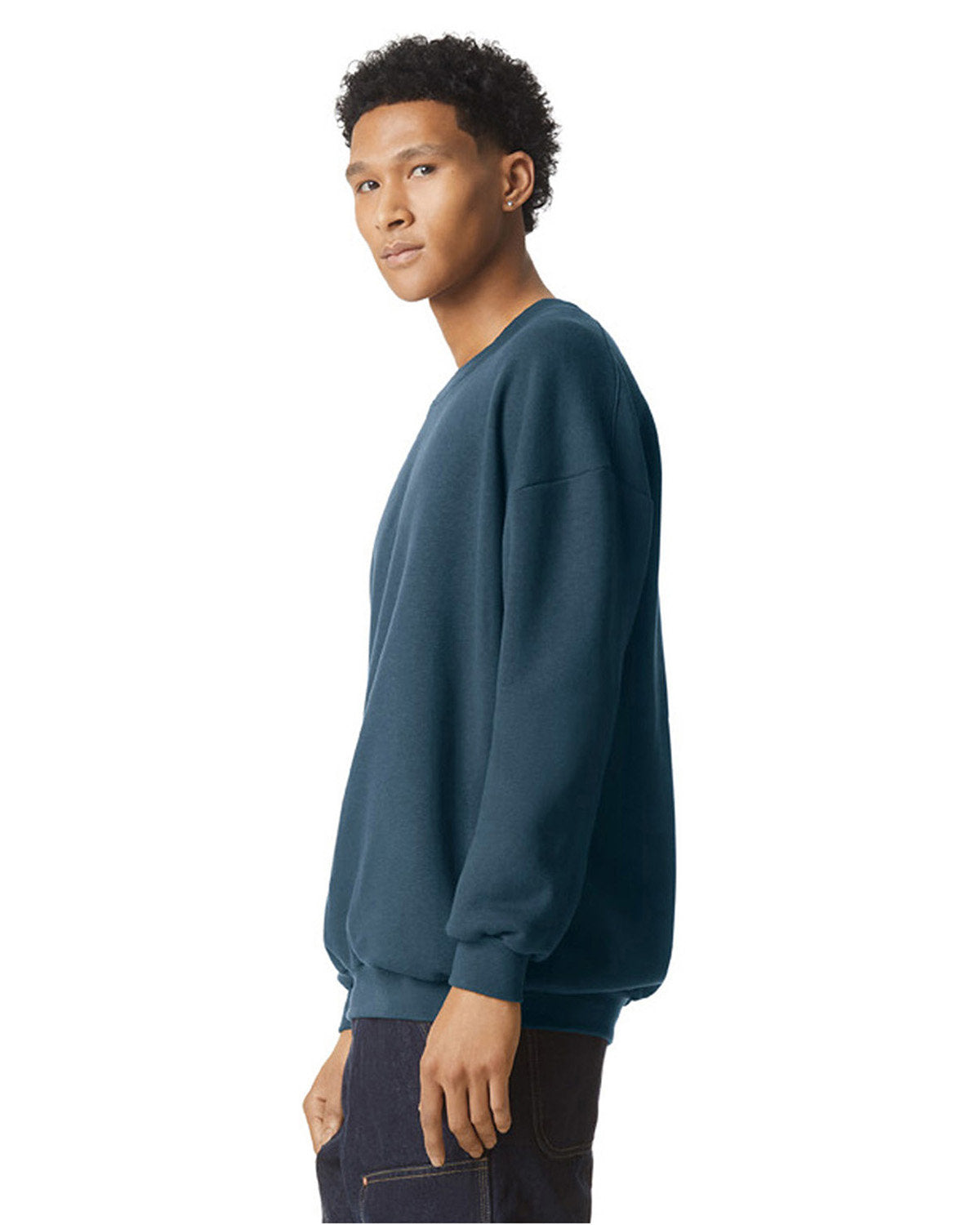 American Apparel Men's Fleece Crewneck Sweatshirt American Apparel